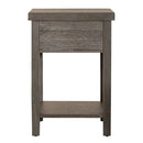 Modern Farmhouse Drawer Chair Side Table image