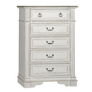 Abbey Park Panel Bed, Dresser & Mirror, Chest, Night Stand image
