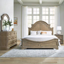 Magnolia Manor King California Panel Bed, Dresser & Mirror, Night Stand image