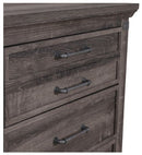 Liberty Furniture Lakeside Haven 6 Drawer Dresser in Brownstone