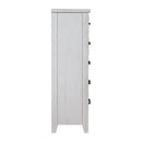 Backroads Drawer Chest in Weathered White/Parchment Brown image
