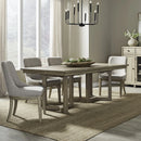 Proximity Place Opt 5 Piece Double Pedestal Table Set image