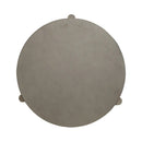 Affinity Round End Table in Dusty Taupe with Concrete Top image