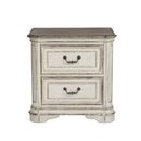Magnolia Manor Uph Sleigh Bed, Dresser & Mirror, Chest, Night Stand image