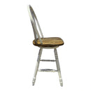 Carolina Crossing Windsor Swivel Counter Chair - White image