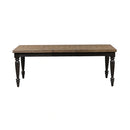 Harvest Home Rectangular Leg Dining Table in Chalkboard image