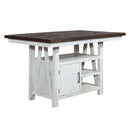Farmhouse 5 Piece Gathering Table Set image