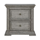 Big Valley 2 Drawer Night Stand w/ Charging Station image