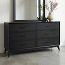 Century Modern 6 Drawer Dresser image