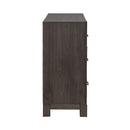 Modern Edge 2 Door 6 Drawer Dresser in Caffe image