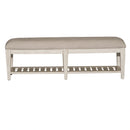 Heartland Bed Bench in Antique White image