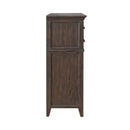 Paradise Valley 10 Drawer Chesser in Saddle Brown image