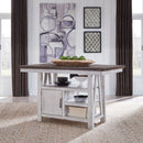 Farmhouse Gathering Table in White/Oak image