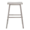 Creations 30 Inch Sawhorse Stool- White image