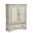 Magnolia Manor Door Chest in Antique White image