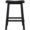 Creations 30 Inch Sawhorse Barstool - Black (RTA) image