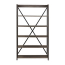 Tanners Creek Bookcase in Greystone image
