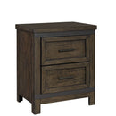 Thornwood Hills 2 Drawer Nightstand in Rock Beaten Gray image