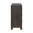 Liberty Furniture Modern Edge 2 Door 6 Drawer Dresser in Caffe