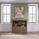 Fireplace TV Consoles 4 Drawer Fireplace Chest image