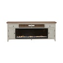 Liberty Furniture Fireplace 79 Inch TV Console in Multiple