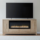 Fireplace TV Consoles 789 80 Inch Console w/ Fire FTS image