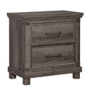 Liberty Furniture Lakeside Haven Nightstand w/ Charging Station in Brownstone image