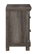 Liberty Furniture Lakeside Haven Nightstand w/ Charging Station in Brownstone