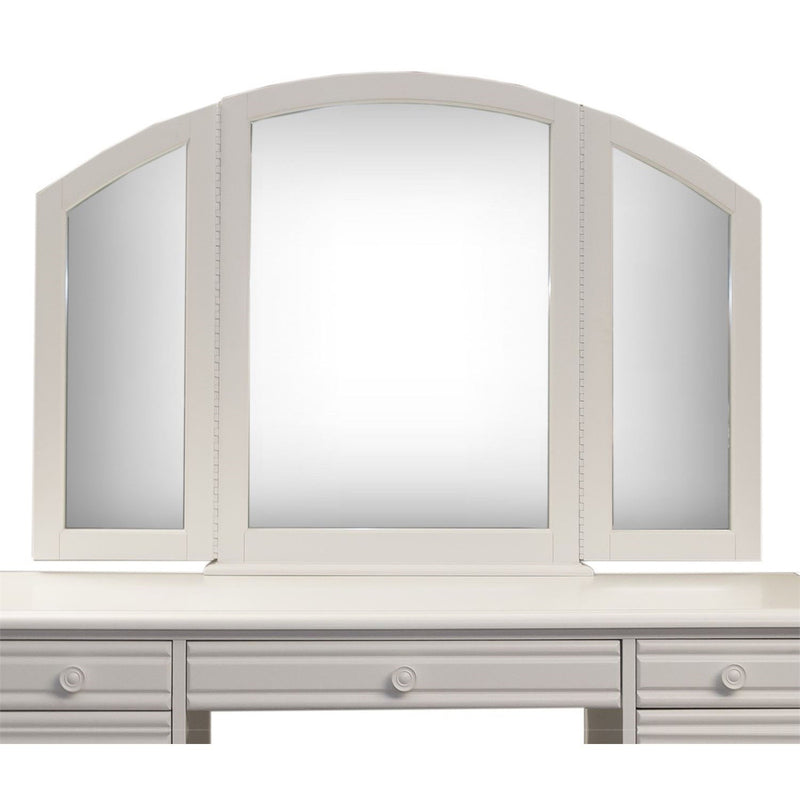 Liberty Furniture Summer House Vanity Mirror in Oyster White image