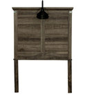 Liberty Furniture Lakeside Haven Twin Panel Bed in Brownstone